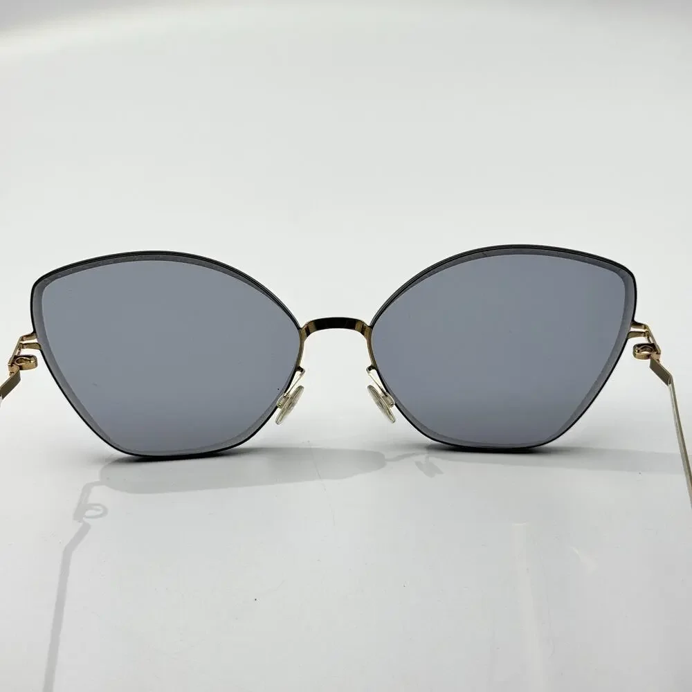 Mykita Sunglasses Studio 10.2 Col 342 Gold Cat Eye Butterfly Oversize Frame 62mm